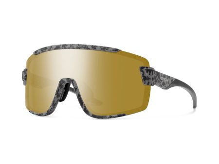 Sunglasses Smith Wildcat Matte Gray Marble - ChromaPop Polarized Bronze Mirror   Clear Hot on Sale