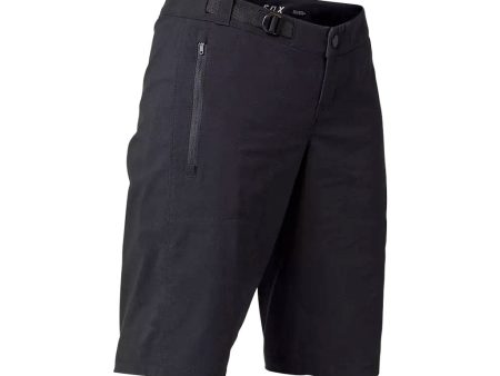 Shorts Fox Womens Ranger with Liner - Black Discount