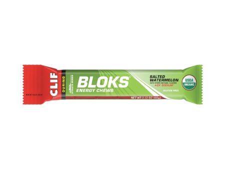 Bloks Energy Chews Clif Salted Watermelon For Sale