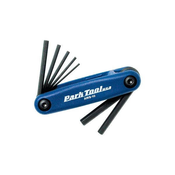 Fold-Up Hex Wrench Set Park Tool AWS-10 Online now