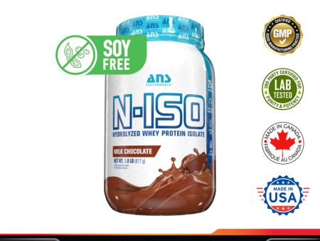 N-ISO Hydrolyzed Whey Protein Isolate, 1.8lbs For Sale