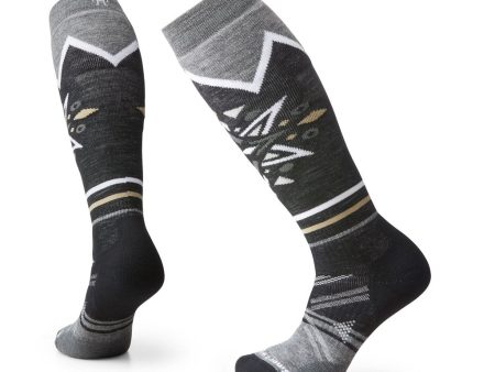 Socks Smartwool Womens Ski Full Cushion Snowflake Pattern OTC - Black For Sale