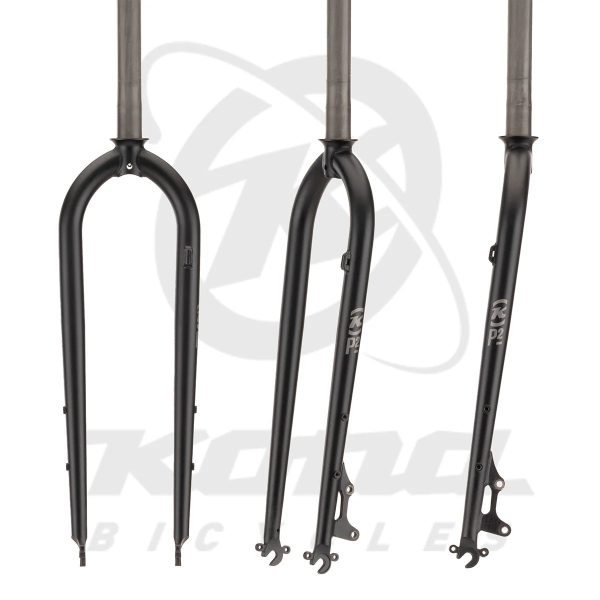 Kona Unit Project 2 Chromoly Fork 29 27.5+ Disc 470mm A C, Matte Black Online now