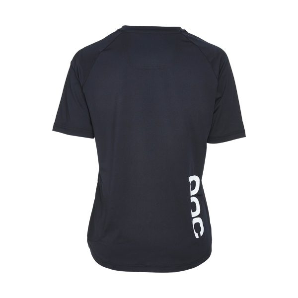 Women s Jersey POC Reform Enduro Light Tee - Uranium Black Online now