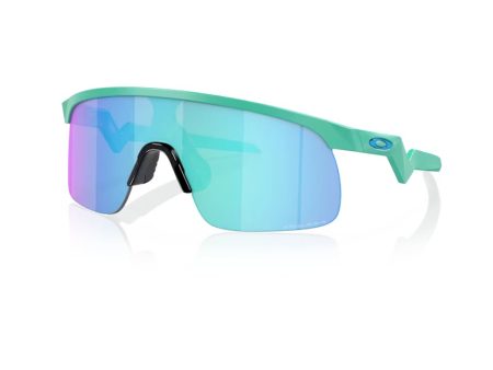 Youth Sunglasses Oakley Resistor Matte Celeste - Prizm Sapphire Online now