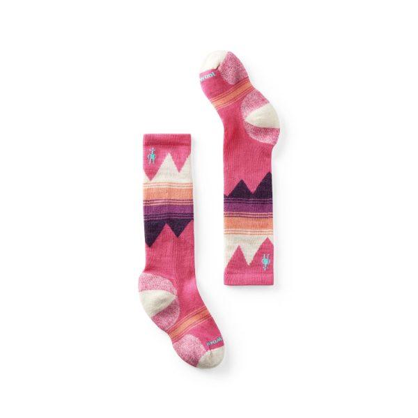 Youth Socks Smartwool Ski Light Cushion OTC - Power Pink For Discount