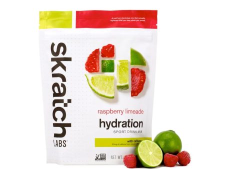 Sport Drink Mix Skratch Labs 440g - Raspberry Limenade With Caffeine For Discount