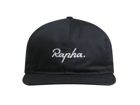 Cap Rapha Trail 6 Panel Black Light Grey Online Sale