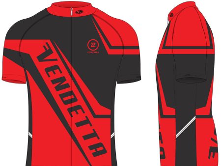 Vendetta V20c Recumbent Bicycle Racing Jersey Fashion