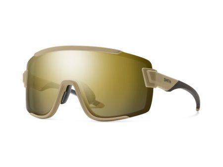 Sunglasses Smith Wildcat Matte Safari - ChromaPop Black Gold Mirror   Clear Fashion