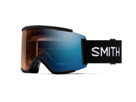 Goggles Smith Squad XL Black - ChromaPop Pro Photochromic Blue Mirror on Sale