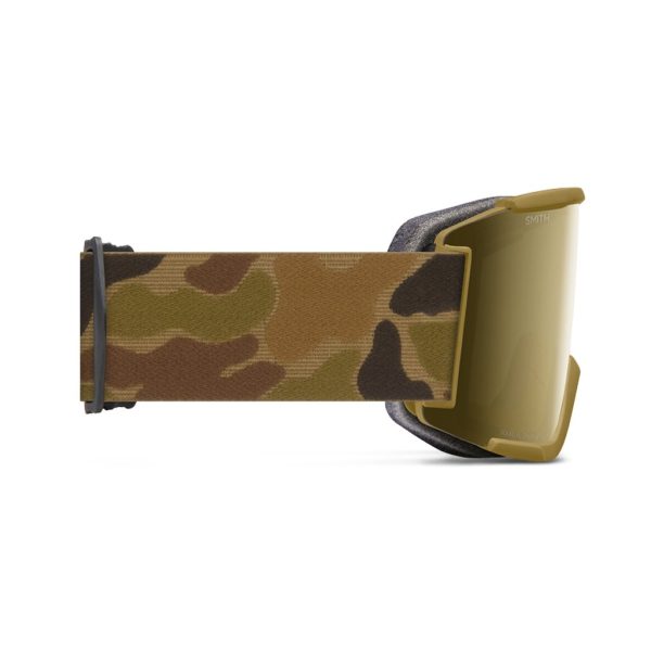 Goggles Smith Squad XL Coyote Pow Hunter - ChromaPop Sun Black Gold Mirror Fashion