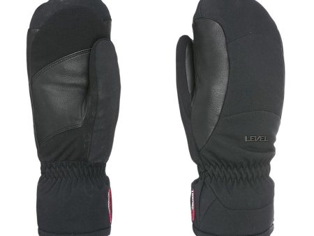 Mitts Level Womens Flame - Black Sale