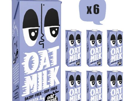 ALL GOOD Barista Oat Milk, 1Ltr, Pack of 6 Online now