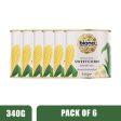 BIONA ORGANIC Sweetcorn in Can, Naturally Sweet - Pack of 6 (340g each) Hot on Sale