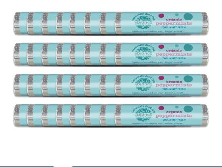 BIONA ORGANIC Peppermints, Roll pack - Pack of 32 (21g each) on Sale