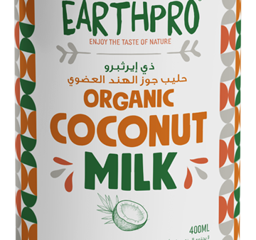 EARTHPRO Organic Coconut Milk, 400ml Supply