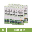 DAIONI ORGANIC Semi-Skimmed UHT Milk, 1L - Pack of 12, Organic Cheap