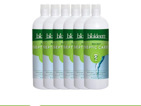 BIOKLEEN Bac-Out Septic Care - Pack of 6 (32 Oz each) Fashion