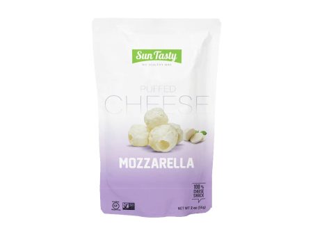 SUN TASTY Mozzarella Puffed Cheese, 56g Online now