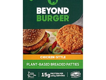 BEYOND MEAT Beyond Burger, Vegan Burger, Chicken-Style Plant Based Breaded Patties - 180g Online Sale