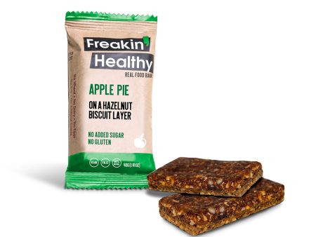 FREAKIN  HEALTHY Apple Pie Realfood Bar, 40g - Vegan, Gluten Free Supply