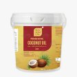 ECOLOGICAL Premium Natural Light Coconut Oil - 4L Tub | Mild, Flavourless, Odourless and Sustainably Sourced Fashion