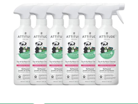 ATTITUDE Toy & Surface cleaner - Pack of 6 (475ml each) For Discount