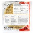 EAT BETTER FOODS Almond Wraps Raw, Pack of 12, Vegan, Gluten Free Sale