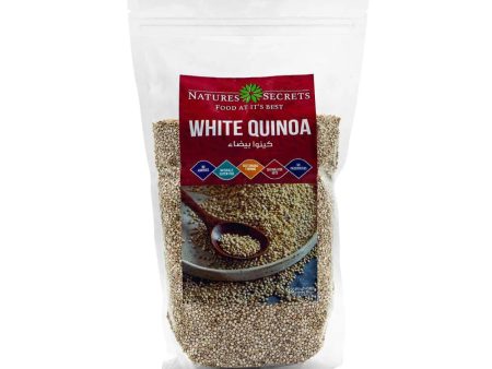 NATURES SECRET Organic White Quinoa, 500g, Gluten free, Keto Online Sale