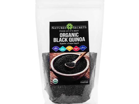 NATURES SECRET Organic Black Quinoa 500g, Gluten free, Keto Online now