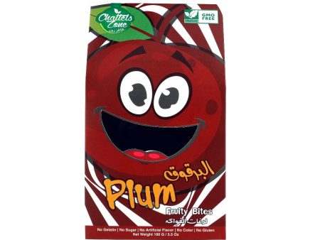 CZ Plum Fruity Bites, 100g - Vegan, Gluten Free, Non GMO, No Added Sugar on Sale