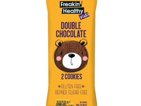 FREAKIN  HEALTHY Double Chocolate Cookies, 28g - Vegan, Gluten Free, Sugar Free For Sale