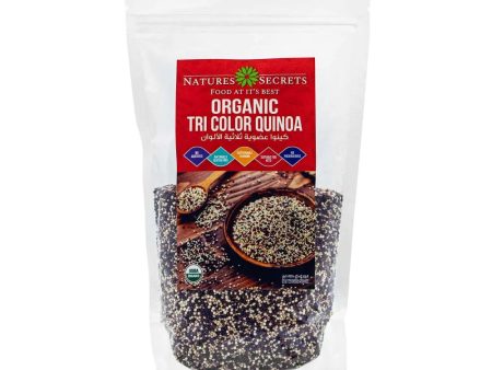 NATURES SECRET Organic Tricolor Quinoa, 500g, Gluten free, Keto Hot on Sale